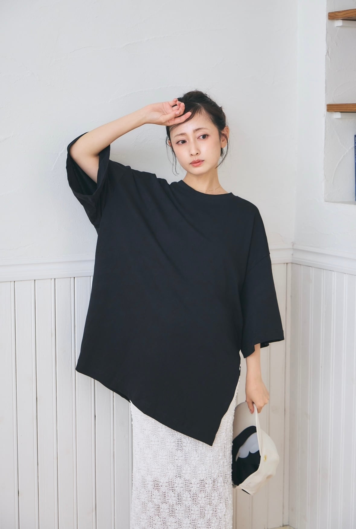side slit big tee