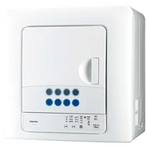 【東証上場の安心企業】【あす楽】東芝 4.5kg 衣類乾燥機 ピュアホワイトTOSHIBA ED-458-W【在庫即納・送料無料！(沖縄、離島除く)】【送料無料】【smtb-u】【延長保証対応】のサムネイル