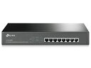 【東証上場の安心企業】TP-Link ティーピーリンク PoE+ 8ポート搭載 ギガビット デスクトップ/ラックマウント スイッチ TL-SG1008MP【送料無料(沖縄・離島は除く)】