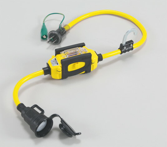 漏電遮断器付延長コード・1口コンセントタイプ　BFX-011KC