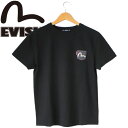 EVISU エヴィス メンズ 男性 VETERANO T-SHIRT ヴェテラーノ Tシャツ 半袖 ヘビーウェイト KAMOME1 ポケット