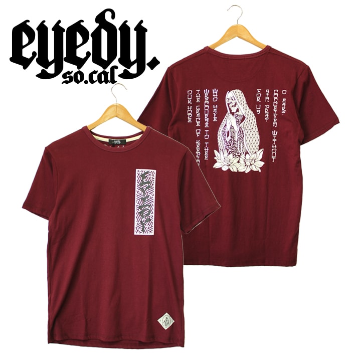 eyedy アイディ Tシャツ メンズ レッド 半袖