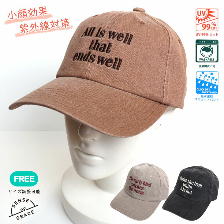 ߥȥޥŷԾŹ㤨SENSE OF GRACE 󥹥֥졼 SAYING CAP ɽ Ȥ虜  ˹ ӥơ Ĵǽ UVCUT99 OK ۿ®åȥХ ȥ ͵  襤    ǥ  ֥å  å 졼 ֥饦 פβǤʤ3,960ߤˤʤޤ