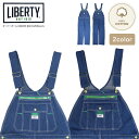 LIBERTY リバティ オーバーオール DENIM BIB OVERALLS ワークウェア デニム ジーンズ ウォッシュ加工 リジット オールインワン タフ ...