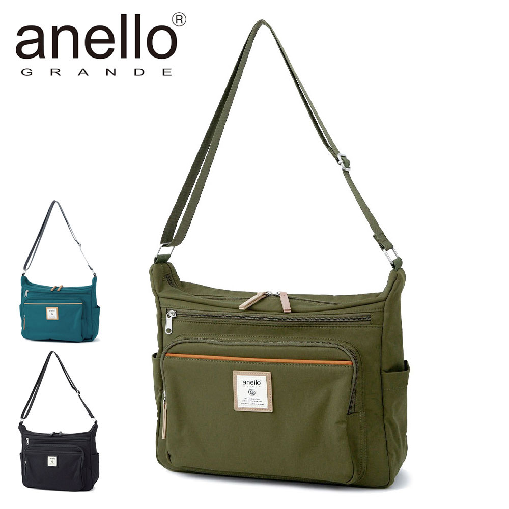 乐天商城 - anello GRANDE ショルダーバッグ 斜め掛け 軽量 大容量 アネロ グランデ GTM0334Z 鞄