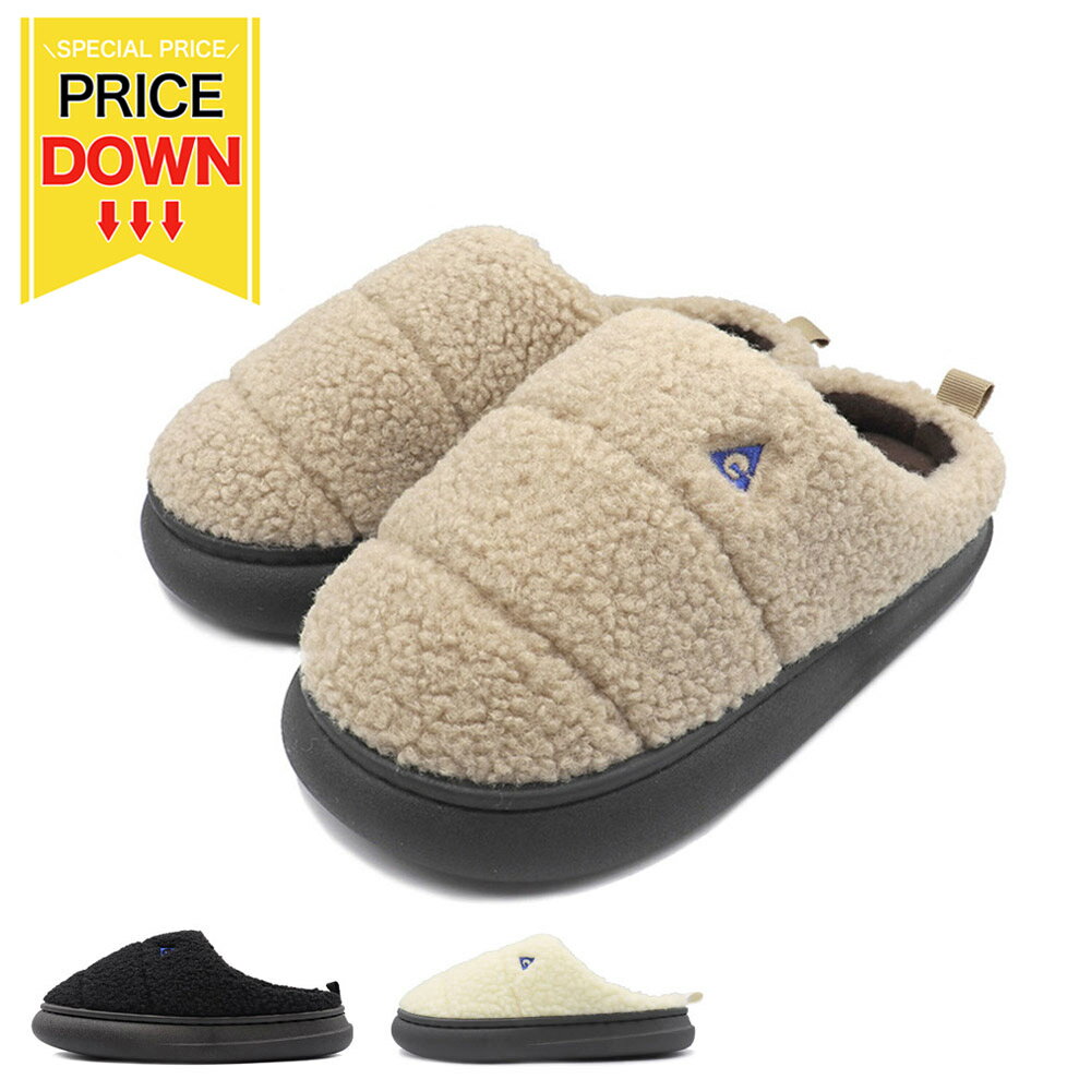 【値下げ】 GERRY レディース サンダル サボサンダル クロッグサンダル スリッポン ボア 防寒 軽量 アウトドア お買い得 在庫限り 特価 在庫処分 プライスダウン ジェリー GR-5581 婦人 靴 【送料無料】