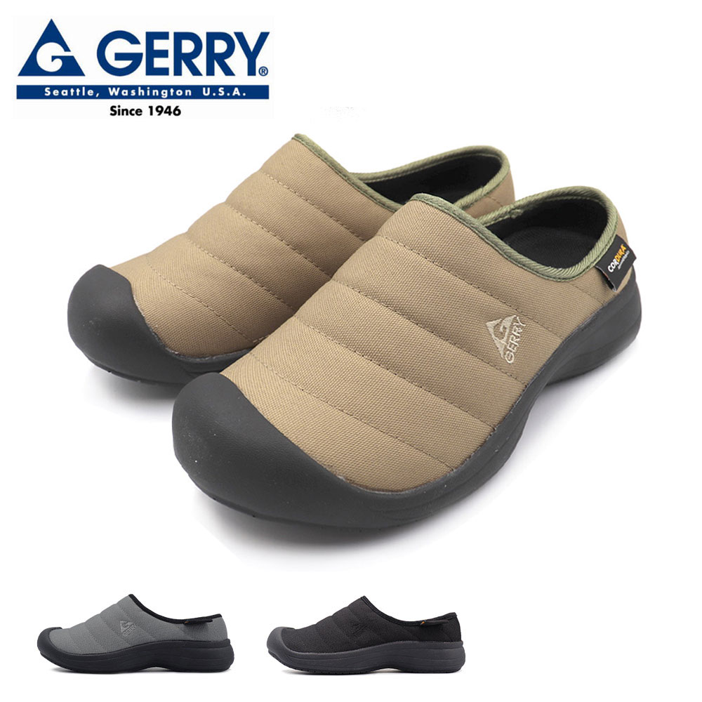 GERRY レディース サンダル サボサンダル モックシューズ スリッポン クロッグ コーデュラナイロン 撥水 アウトドア キャンプ ジェリー GR-5552 ...