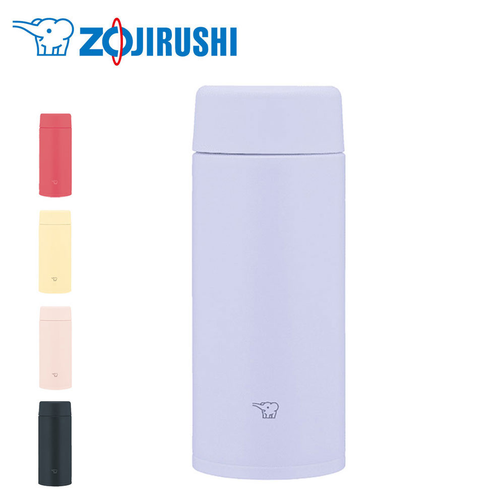 乐天商城 - ZOJIRUSHI 水筒 ステンレスボトル マグボトル 保温 保冷 シームレスせん パッキン一体型 食洗機対応 軽量 コンパクト マイボトル 象印 SU-AA36