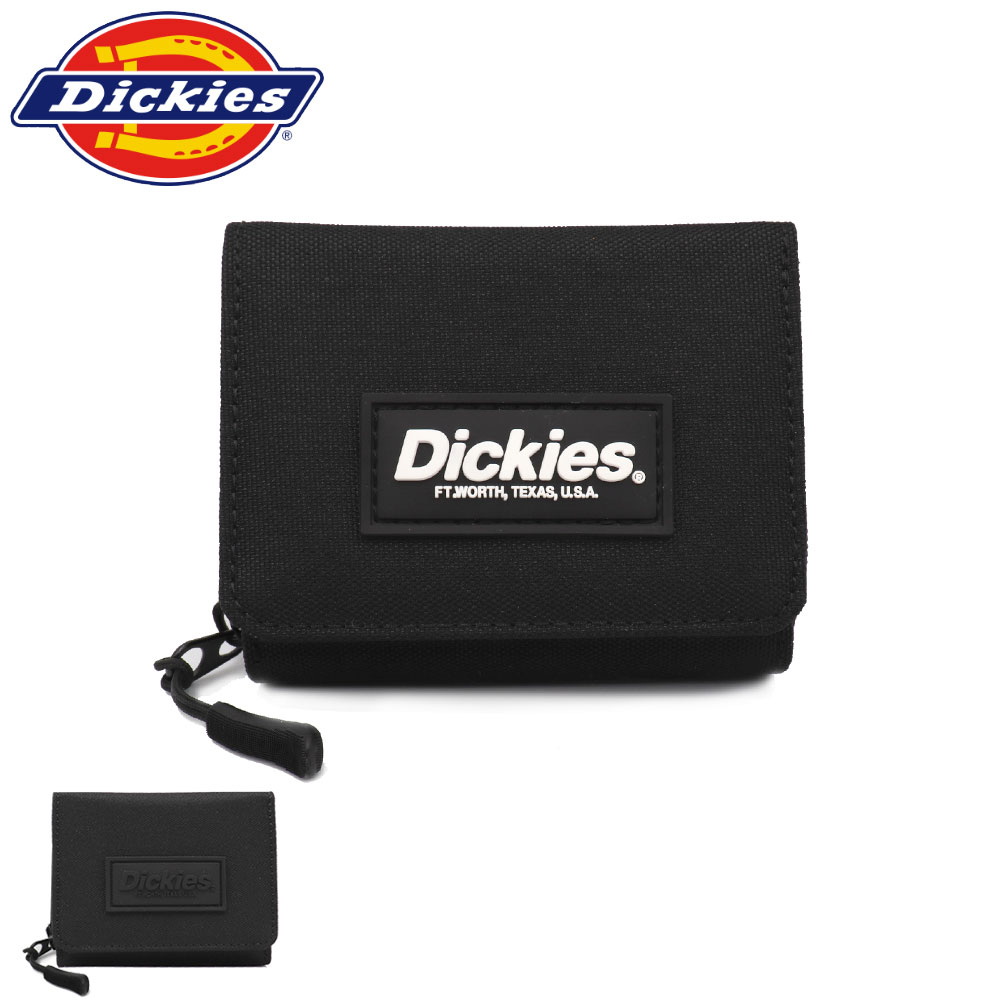 Rakuten - Dickies 財布 三つ折り財布 ミニ財布 ミニウォレット 軽量 小銭入れ付き ラウンドファスナー ディッキーズ L25245