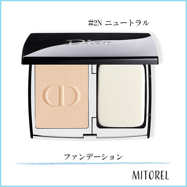 【送料無料】クリスチャンディオール CHRISTIAN DIOR ディオールスキンフォーエヴァーコンパクトナチュラルベルベット 10g#2N ニュートラル【140g】