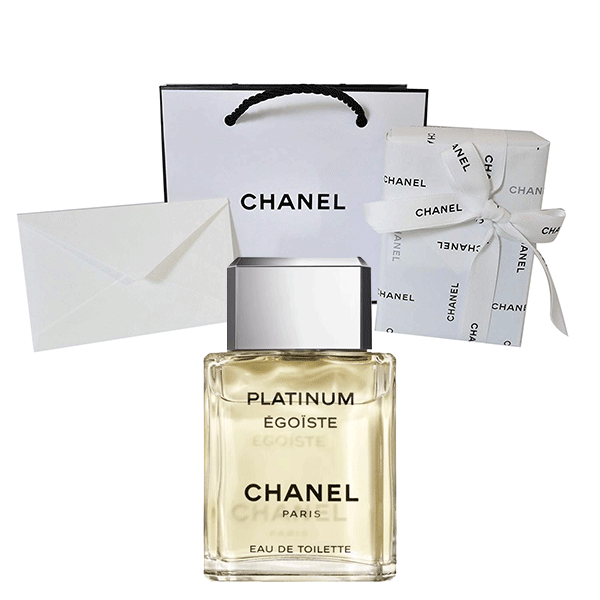 【送料無料】【国内正規品】シャネル CHANEL エゴイストプラチナムオードゥトワレットEDT50mL【香水】（ラッピング済ショッパー付）