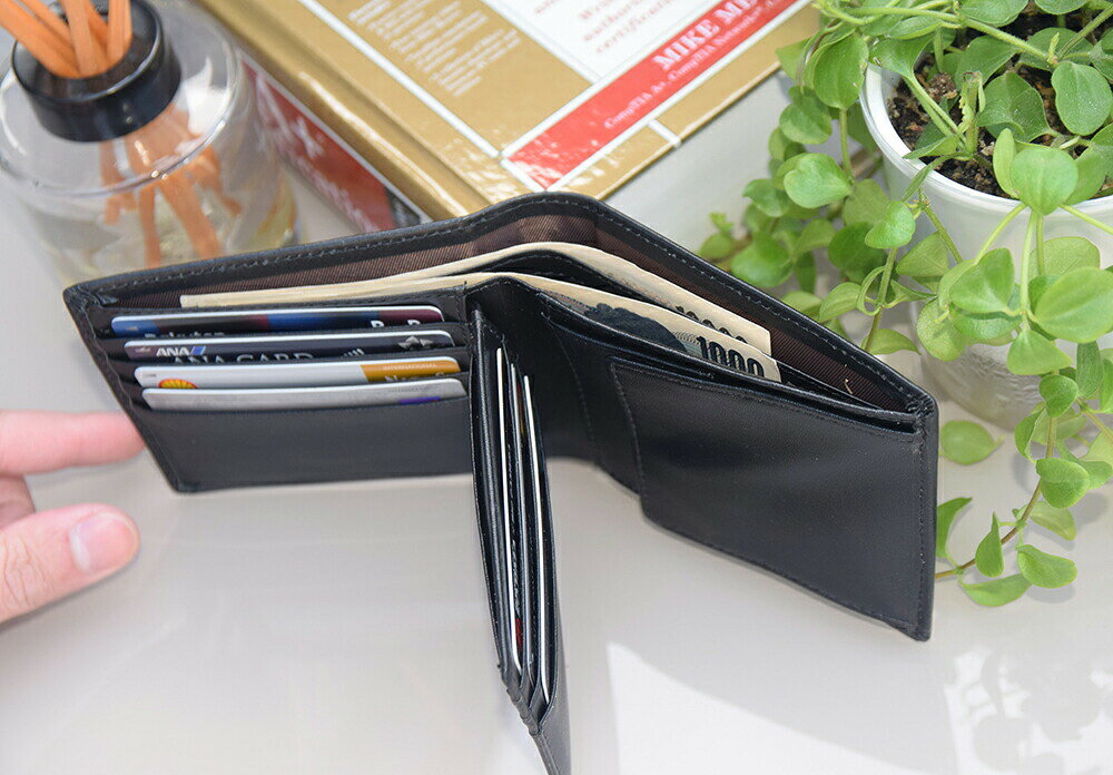 ＼P5倍＋限定クーポンあり／ 財布 二つ折り メンズ 本革 牛革 レザー 小銭入れ付き...