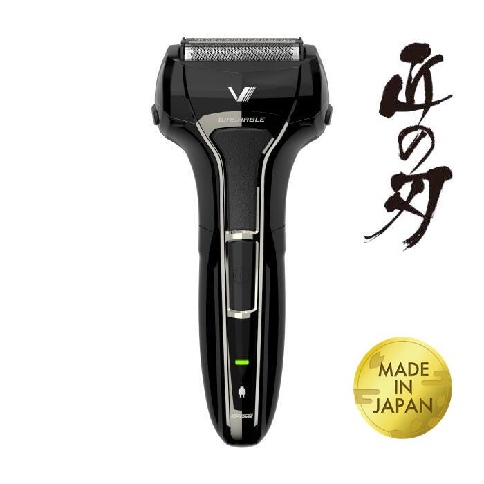 FR-V384【3枚刃】イズミVシェーバー「USB充電式、日本製、匠の刃シリーズ」