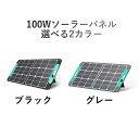 VigorPool 100Wソーラーパネル (ブラック・グレー) VP100B(G)S