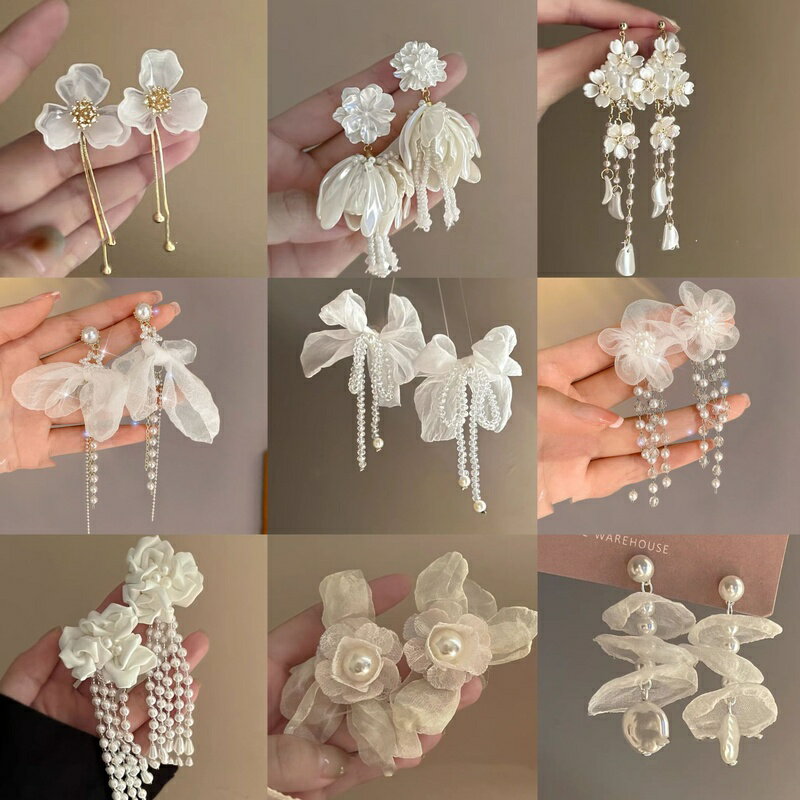 Rakuten - パール ピアス イヤリング 花 デザイン リボン フォーマル 結婚式 冠婚葬祭 軽量 デイリー かわいい おしゃれ 清楚 フェミニン アクセサリー レディース プレゼント ギフト Runea Code