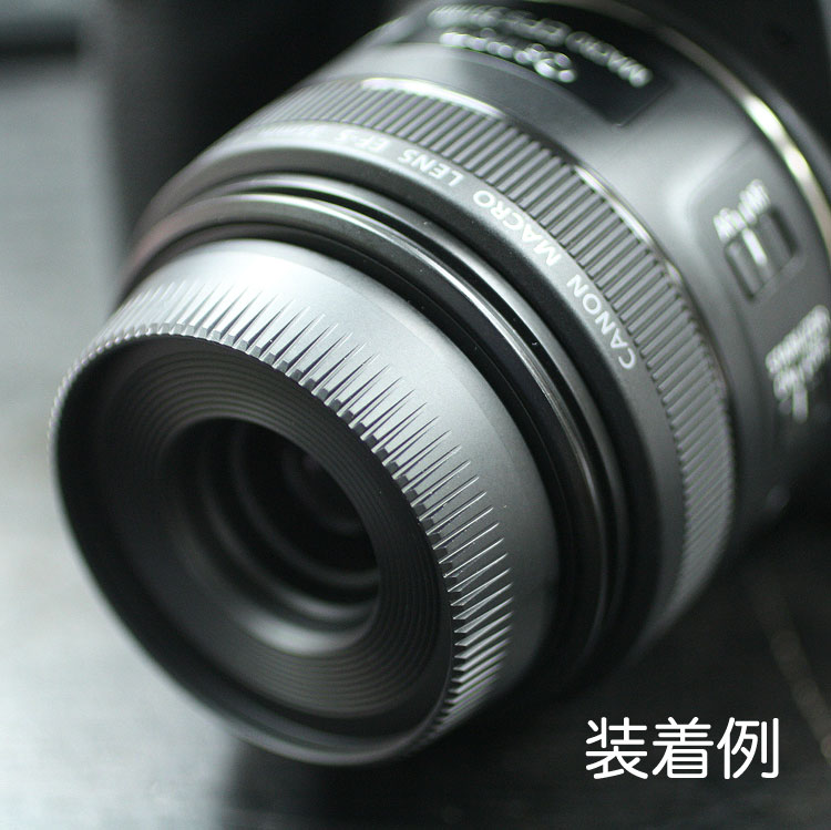 Canon ES-27 ��󥺥ա��� EF-S35mm F2.8 �ޥ��� IS STM�ѥ�󥺥ա���[02P23Apr16k]