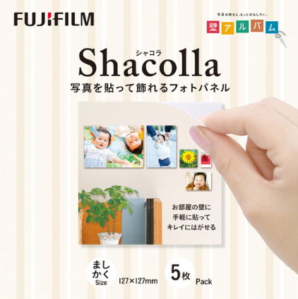 Fujifilm 㥳(Shacolla)ɥ ޤ127x127mm 5¨Ǽ3Ķȯ[5̿Žäɤ䥬饹ʤɤʿʾŽɥפΥեȥѥͥ롪ŽľǤƷ֤Ѳǽ][02P05Nov16]