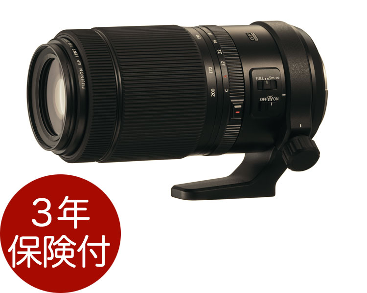 【プロテクトフィルターPRF-67付】富士フィルム フジノンレンズ GF100-200mmF5.6 R LM OIS WR 手振れ補正付き望遠ズームレンズ[02P05Nov16]