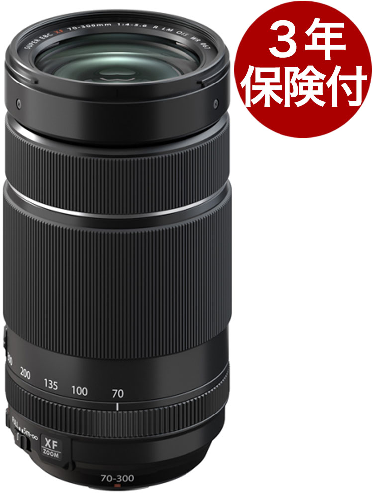 3年保険付 Fujifilm フジノンレンズ XF70-300mm F4-5.6 R LM OIS WR Xマウント望遠ズームレンズ 02P05Nov16