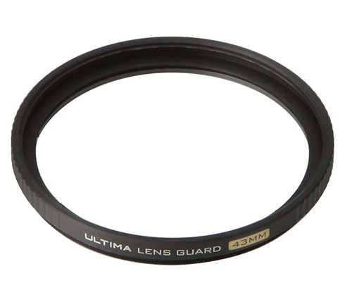 Rakuten - ハクバ ULTIMAレンズガード 43mm/ブラック CF-UTLG43 『品薄次回納期未定予約』[プロフェッショナルフォトグラファーのために開発した最高品質のレンズフィルター][02P05Nov16]