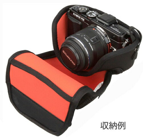 ハクバ ハクバ ルフトデザイン スリムフィット カメラジャケット S-60 ブラック　ミラーレス一眼＋標準ズーム収納に最適なカメラケース[02P05Nov16]