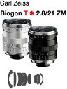 Carl Zeiss Biogon T*F2.8 21mm ZM Mount Lenz [02P05Nov16]