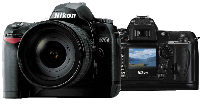 [3年保険付]Nikon D70s デジタル一眼レフ レンズキット【3コマ／秒高速連写 2型液晶5点AF】[02P05Nov16]