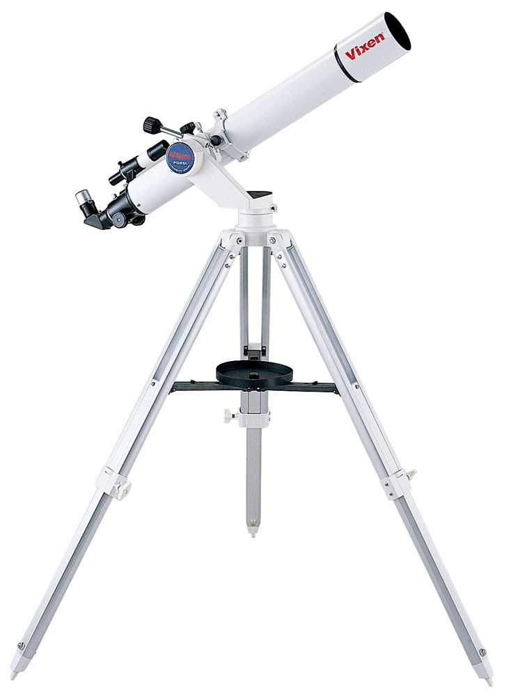 ビクセン 天体望遠鏡 Vixen ポルタII A80Mf 80mm屈折天体望遠鏡 月面から惑星まで 8cm望遠鏡と鏡筒を持って自在に動かせるポルタ経緯台セット[02P05Nov16]