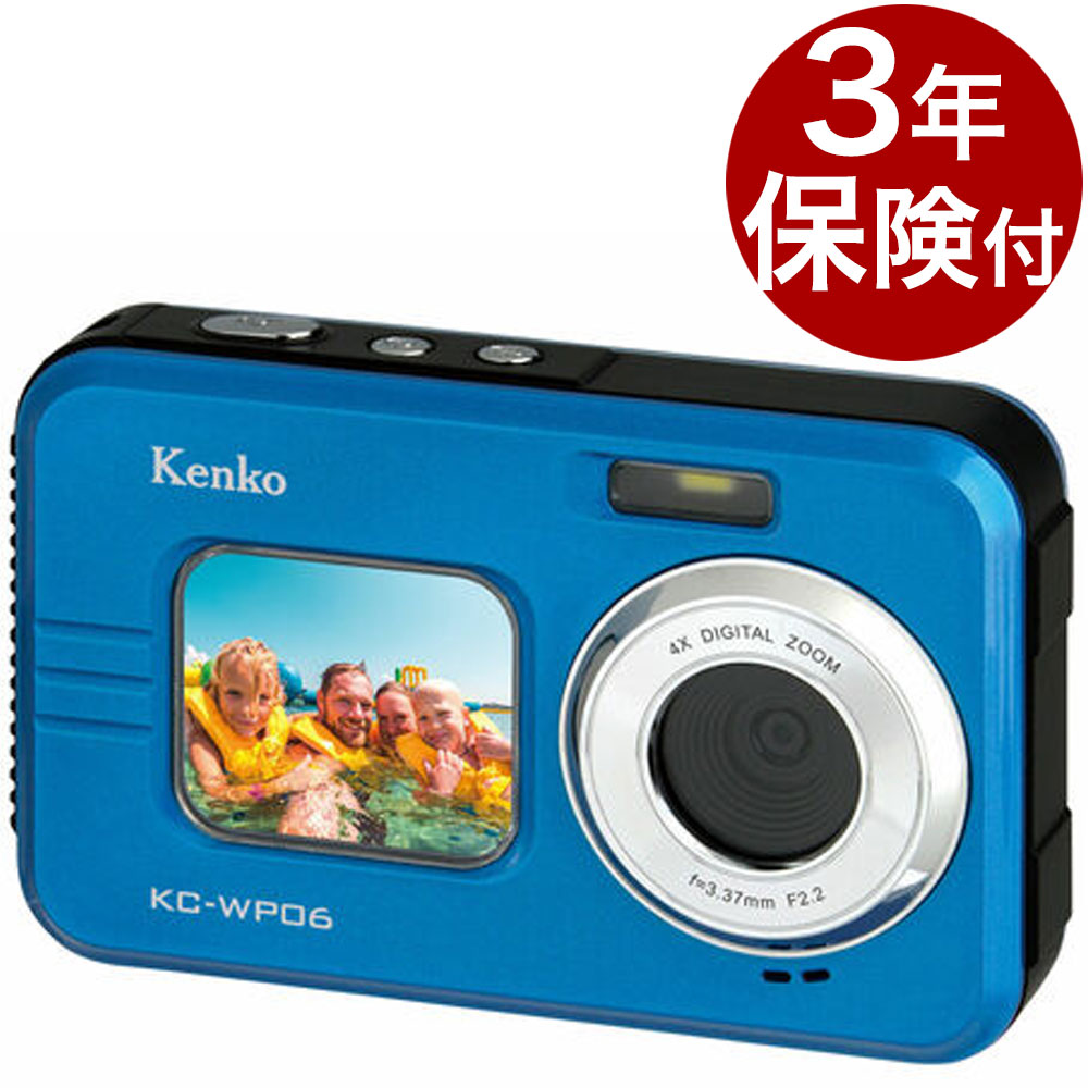 [3�N�ی��t]�P���R�[ �f�W�^���J���� KC-WP06 �u���[ �h�o�E�h���f�W�^���J���� �i4961607144367�j�c