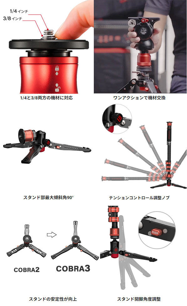 IFOOTAGE COBRA3 BASE 標準仕様ベ－スのみ（4906238826800）アイフッテージ コブラ...