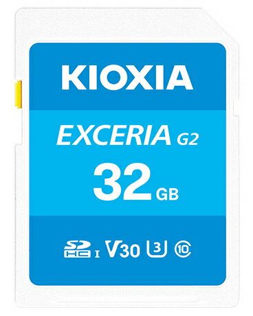 [ゆうパケット発送選択可-2] キオクシア EXCERIA G2 32GB UHSスピードクラス3 Class10 UHS-I SDHC/SDXCカード KSDU-B032G (4582563856974) KIOXIA エクセリア G2 [02P05Nov16]（楽天・カメラのミツバ）