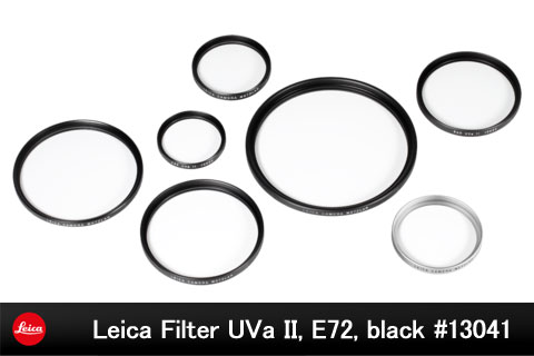 ライカ UVaIIフィルターE72 ブラック枠 13041 メール便で送料無料-3 Leica Filter UVa II, E72, black 02P05Nov16