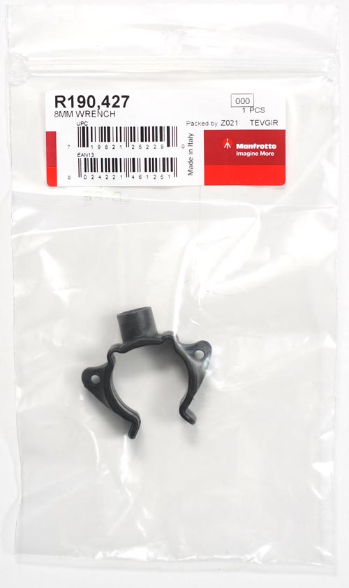Manfrotto - マンフロット R190,427 [レバーのネジを調整する 190/055脚用EX.8mmナットレンチ1個][02P05Nov16]