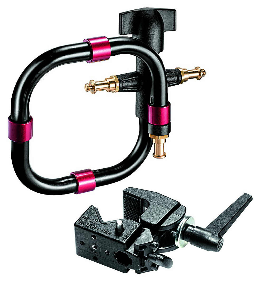 Manfrotto - Manfrotto スネークアームキット #MA050ASC(035スーパークランプ+スネークアームキット)『3〜4営業日後の発送』035スーパークランプとMA050Aスネークアームとのキット！マンフロットライティングサポート機材と互換性アリ【smtb-TK】[02P24Jul13][fs04gm][P19Jul15]