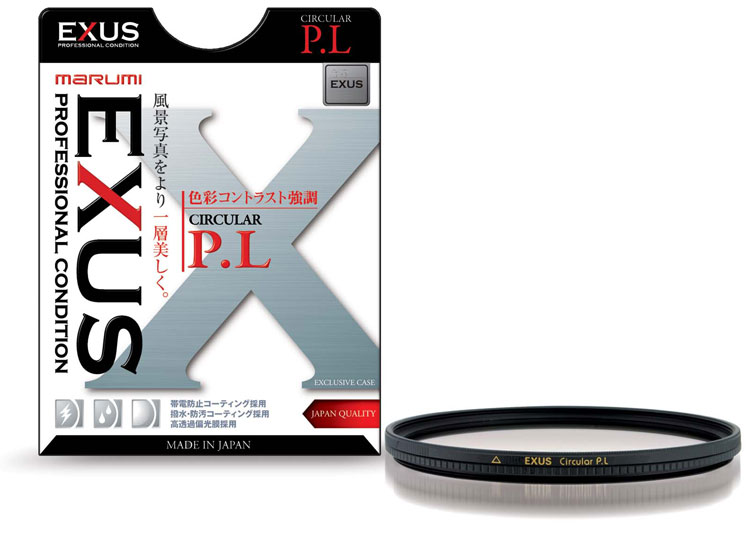 [クロス付]マルミ EXUS C-PL偏光フィルター 82mm[メール便で送料無料]『即納〜3営業日後の発送予定』ホコリがつきにくい！指紋がつかない！コントラストアップフィルター[02P05Nov16]