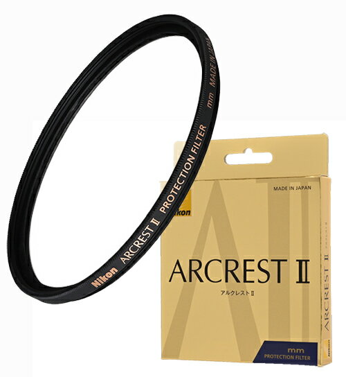 楽天カメラのミツバ[メール便で送料無料-2] ニコン ARCREST II PROTECTION FILTER 67mm （4955478184980） [画質への影響がほとんどなく大切なレンズを保護できる撥水・撥油高性能保護フィルター。][02P05Nov16]