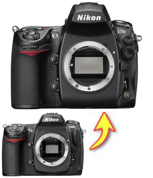 Nikon D700←D300 デジタル一眼レフボディーグレードアップ[02P05Nov16]【コンビニ受取対応商品】