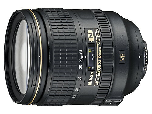 NIKON AF-S NIKKOR 24-120mm F4G ED VR ニコンの実用性と機能性に富んだ標準ズームレンズ 02P05Nov16