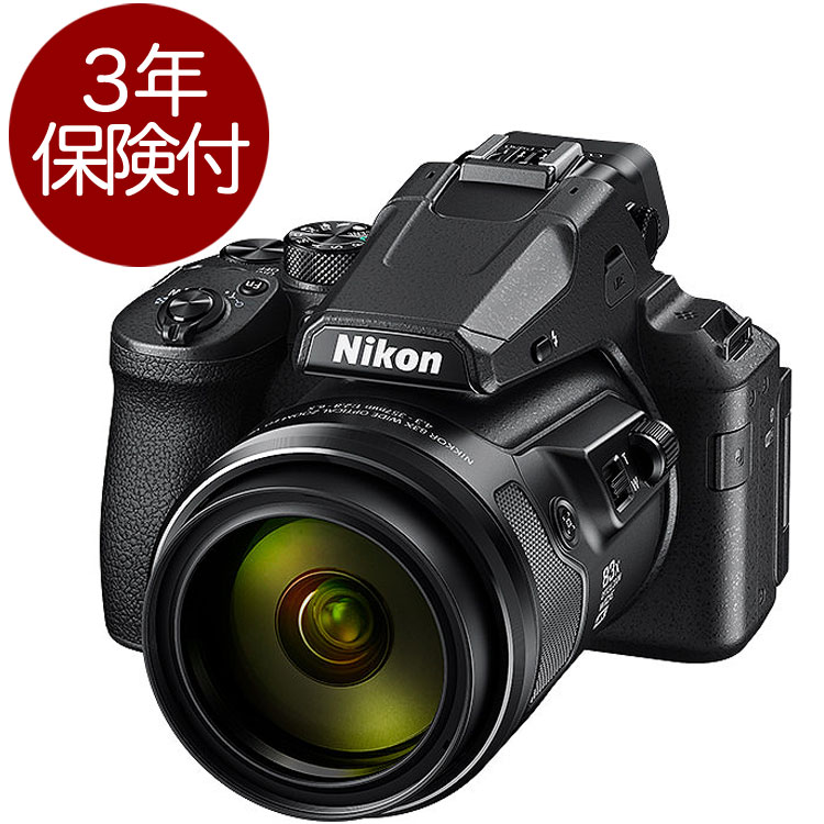 [3年保険付] Nikon COOLPIX P950 光学83倍超望遠ズームレンズ付コンパクトデジタ ...