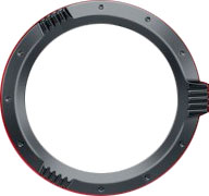 OLYMPUS VM067500 レンズリングフロント黒　TG-2レッド用飾りリング黒色 (TG-1, TG-2, TG-3, TG-4 に使用可能)[02P05Nov16]のサムネイル