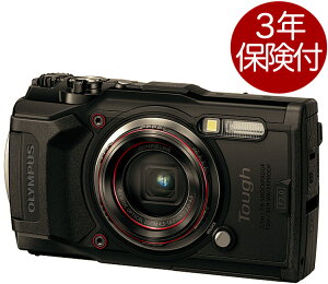 【DPG会員限定ポイント3倍!】[3年保険付] OLYMPUS TOUGH TG-6 BLK 耐衝撃＆防水タフコンパクトデジタルカメラブラック[02P05Nov16]