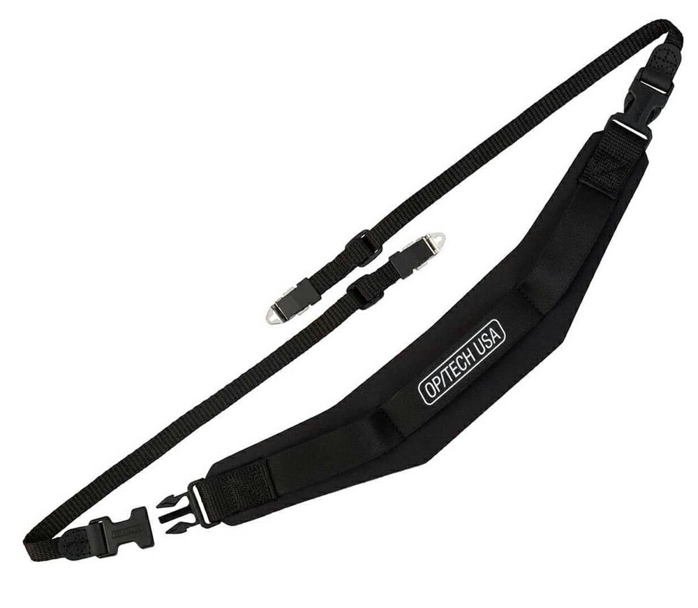 OP/TECH（オプテック）スーパープロストラップ A／B [重い中判カメラでも軽く感じるカメラストラップ（中判カメラ用コネクタ付）][02P05Nov16]