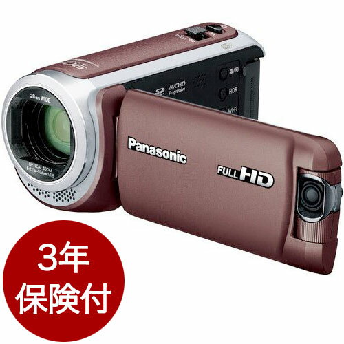 【3年保険付】Panasonic HC-W590MS ブラウン フルハイビジョンデジタルビデオカメラ (HC-WZ590MS同等商品) [02P05Nov16]のサムネイル