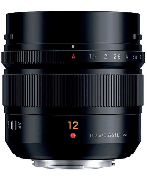 Panasonic LEICA DG SUMMILUX 12mm/F1.4 ASPH.『即納〜2営業日後の発送』H-X012 マイクロフォーサーズシステム用の明るい 24mm F1.4相当単焦点レンズ [02P26Apr14]