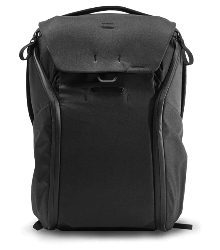 楽天カメラのミツバ【送料無料】 peakdesign Everyday backpack 20L Black ピークデザイン エブリデイバックパック 20L ブラック カメラバッグ[02P05Nov16]