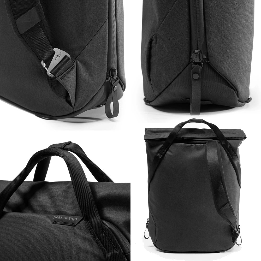 peakdesign Everyday Totepack 20L v2 Black ピークデザイン エブリデイトートパック 20L ブラック バックパック型カメラバッグ[02P05Nov16] 2