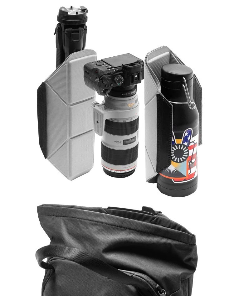 peakdesign Everyday Totepack 20L v2 Black ピークデザイン エブリデイトートパック 20L ブラック バックパック型カメラバッグ[02P05Nov16] 3