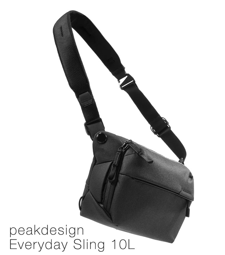 peakdesign Everyday Sling 10L Black ピークデザイン エブリデイスリング10L ブラック カメラバッグ 02P05Nov16