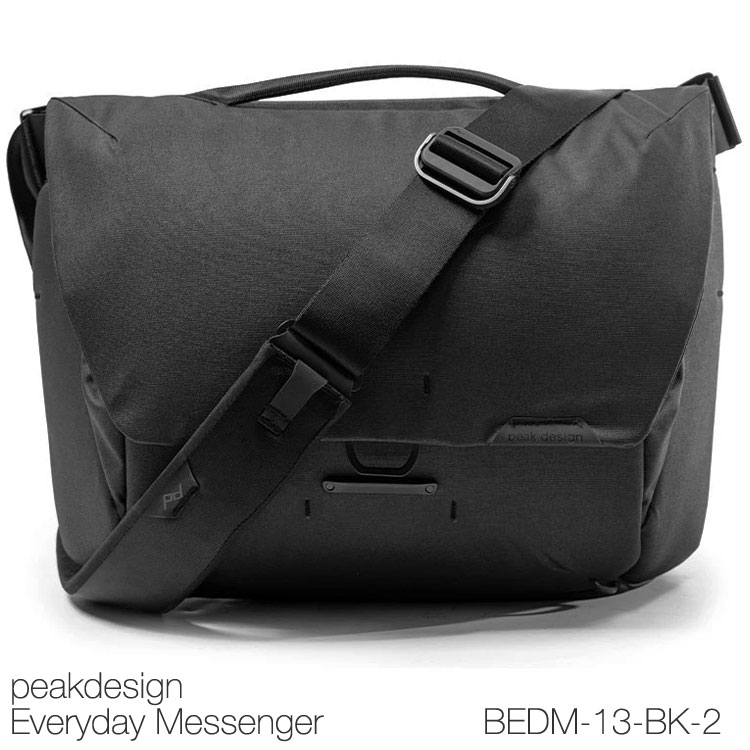 Peak Design エブリデイメッセンジャー II カメラバッグ ブラック BEDM-13-BK-2 ピークデザイン THE EVERYDAY MESSENGER2 BLACK [02P05Nov16]