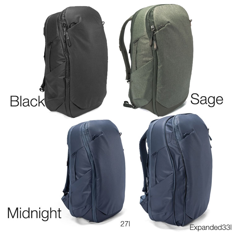 peakdesign トラベルバックパック 30L ブラックBTR-30-BK-1/セージBTR-30-SG-1/ミッドナイトBTR-30-MN-1 ピークデザイン Travel Backpack 30Lリットル 02P05Nov16